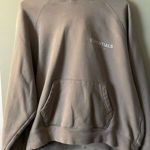 Essentials Men's Crewneck Sweater in Gray